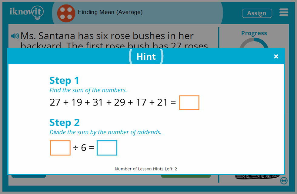 4th Grade Finding Mean Average of Numbers Lesson