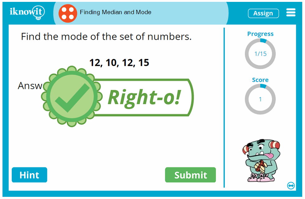 Fourth Grade Calculate Median and Mode of Group of Numbers Lesson