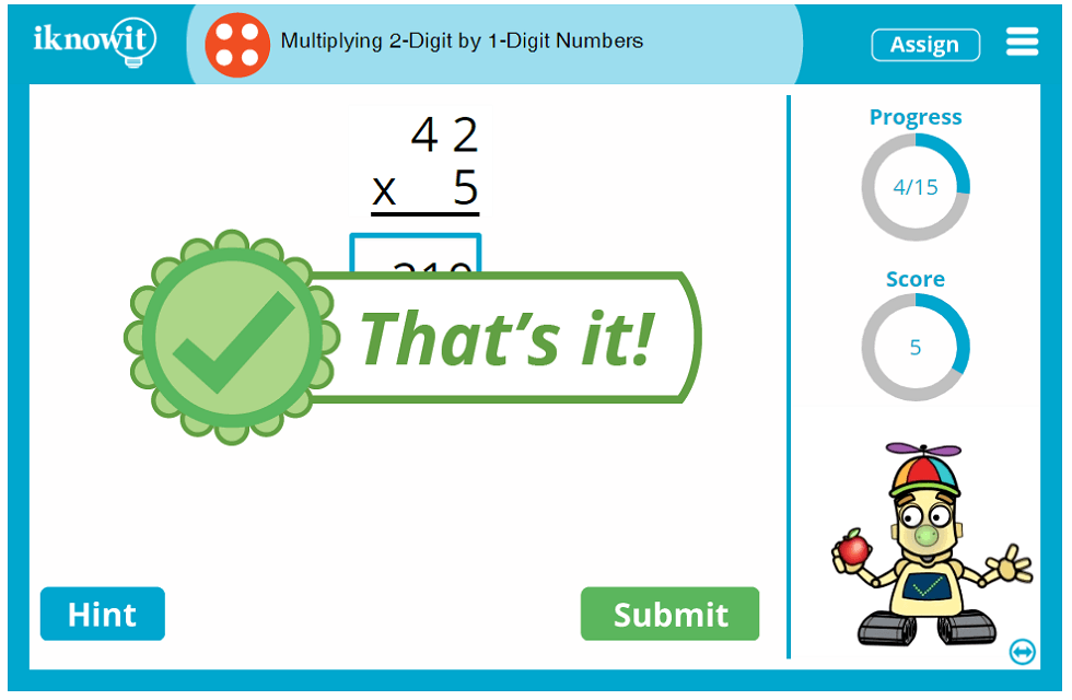 Fourth Grade Multiply Two and One Digit Numbers Lesson