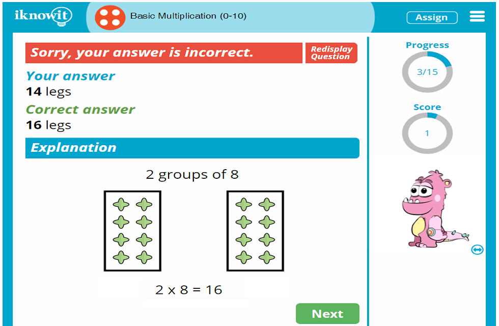 4th Grade Basic Multiplication 0 to 10 Activity