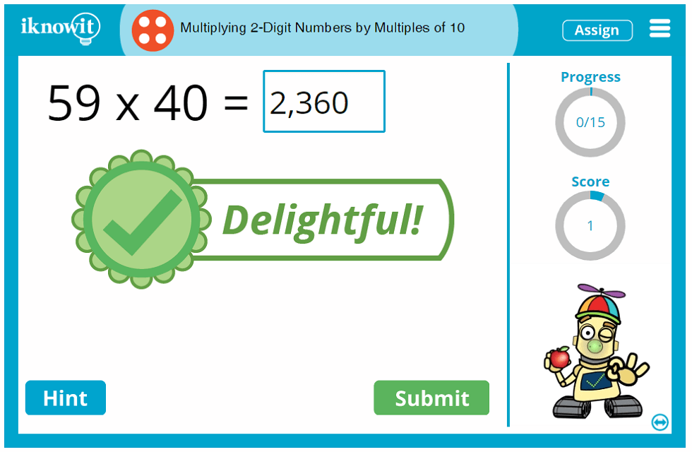 Fourth Grade Multiply Two Digit Numbers by Multiples of Ten Lesson