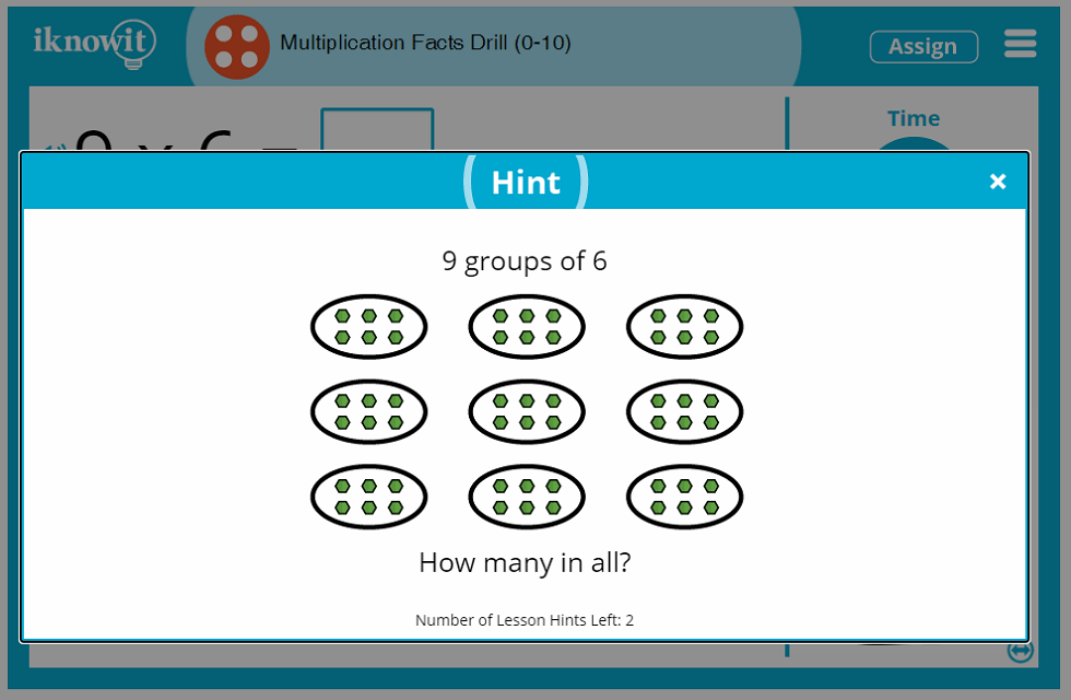 4th Grade Multiplication Facts Speed Drill Lesson