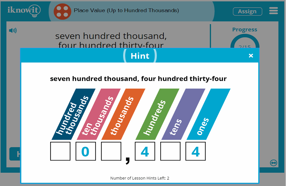 Place Value Up To Hundred Thousands 