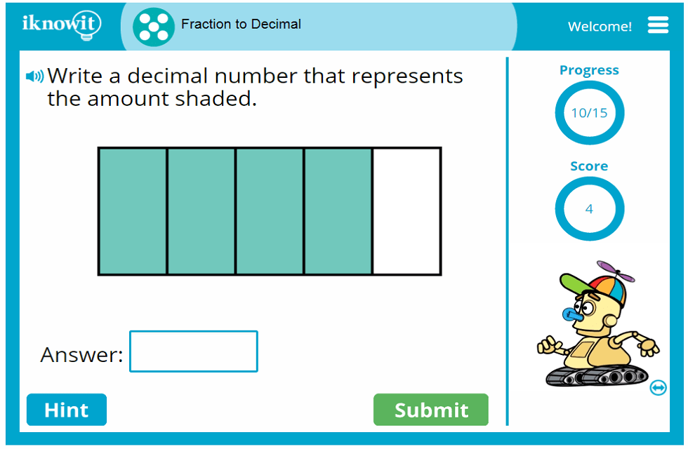 5th Grade Converting Fractions to Decimals Lesson