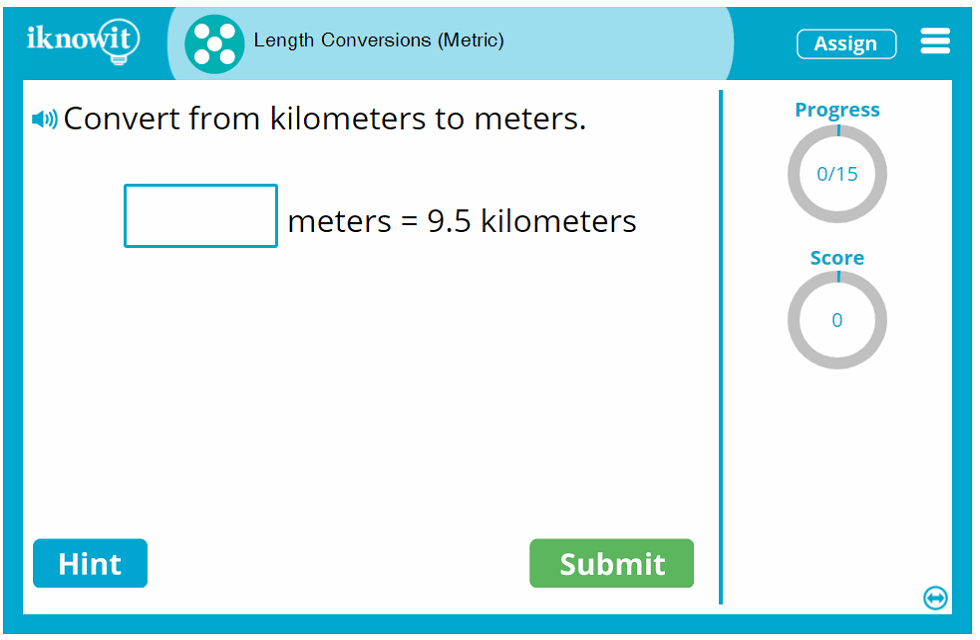 Fifth Grade Converting Metric Length Units cm mm km meters Activity