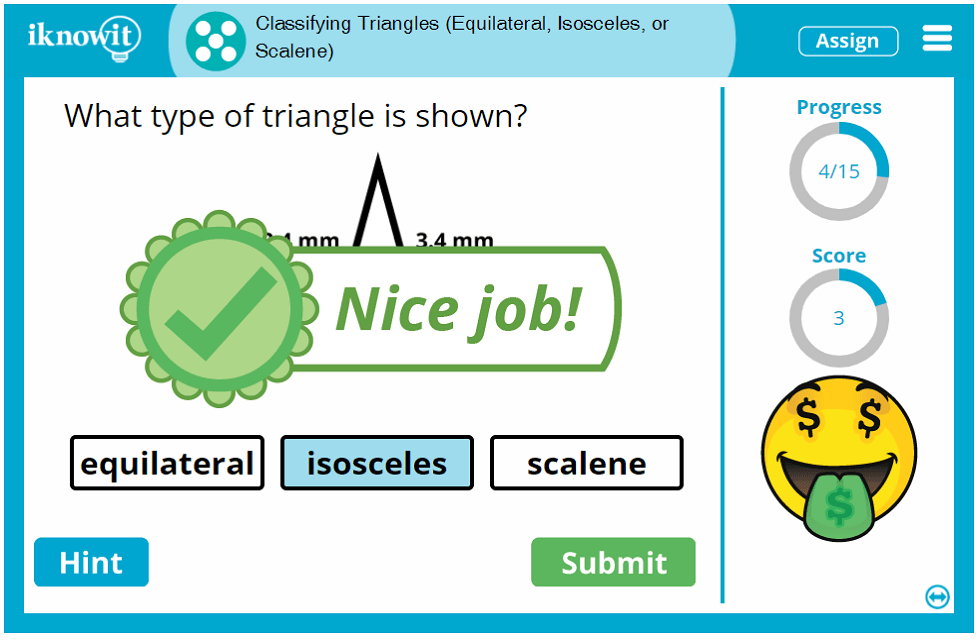 Fifth Grade Identify Equilateral Isosceles Scalene Triangle Lesson