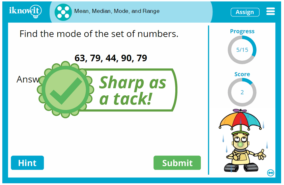 Fifth Grade Calculate Mean Median Mode Range Lesson