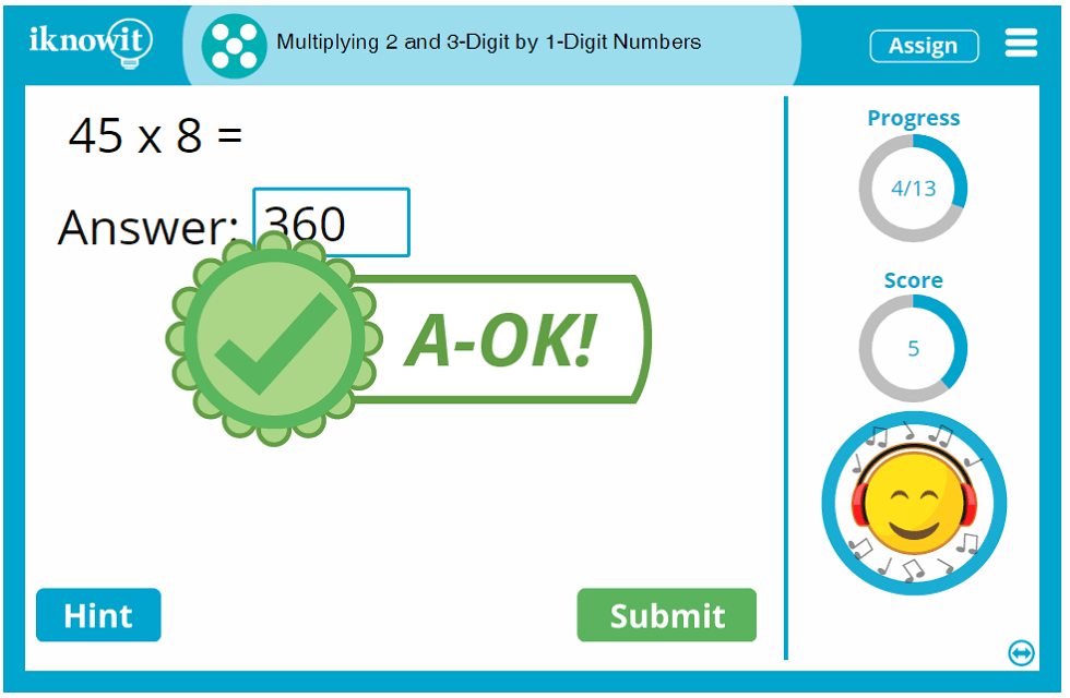 Fifth Grade Two and Three Digit by One Digit Fifth Grade Multiplication Lesson