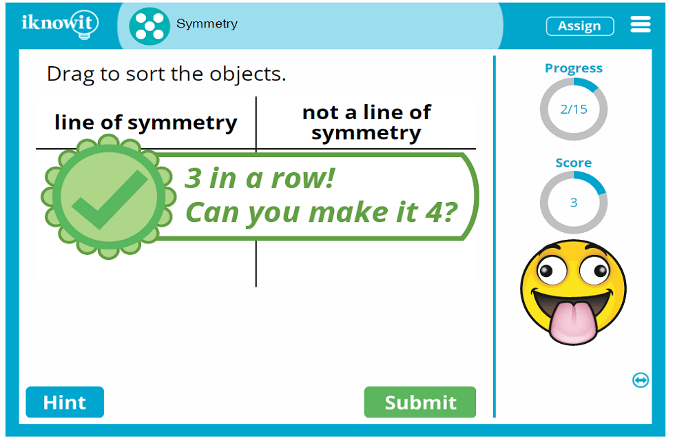 Fifth Grade Object Symmetry Equal Parts Lesson