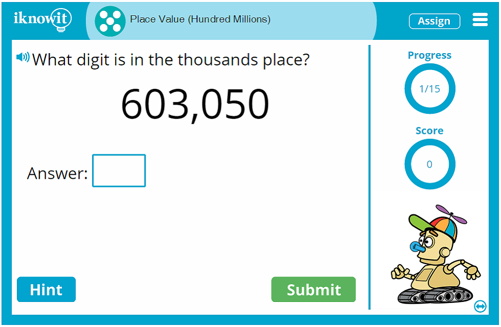Interactive Math Lesson Place Value Up To Hundred Millions 