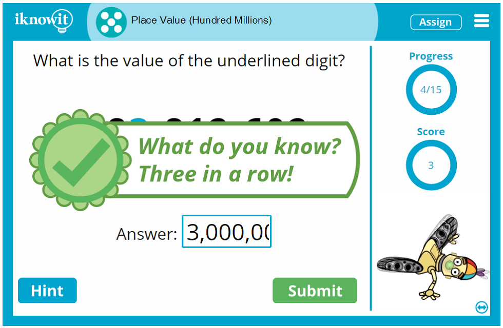 5th Grade Place Value Hundred Millions Lesson