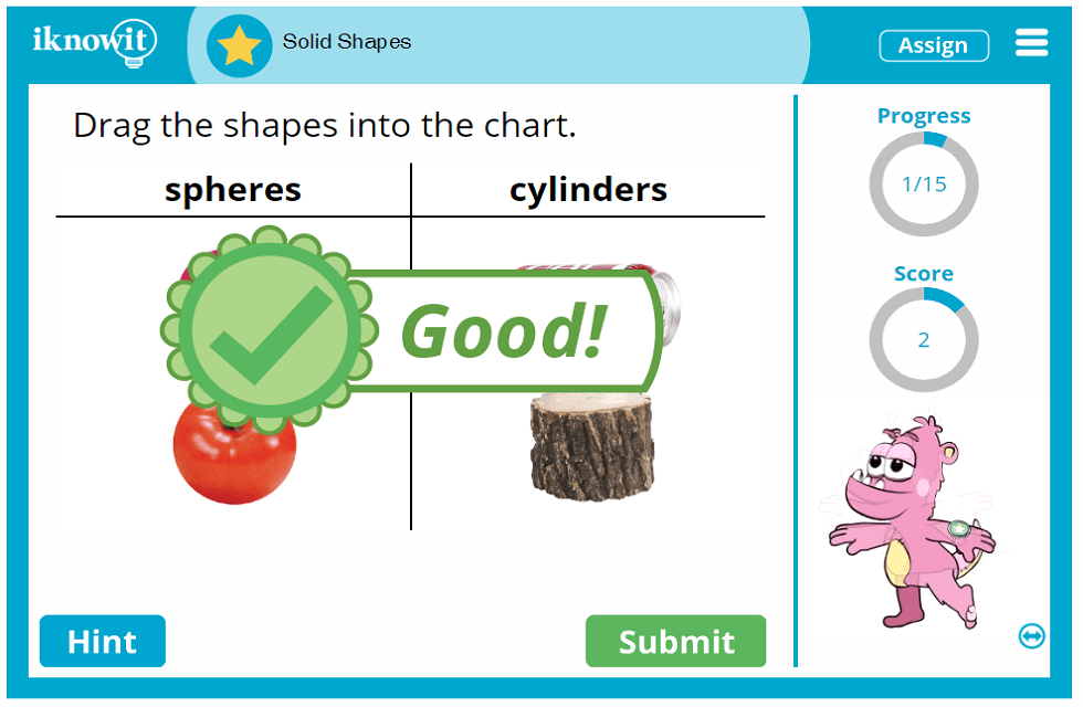 shapes quiz Free Activities online for kids in Kindergarten by