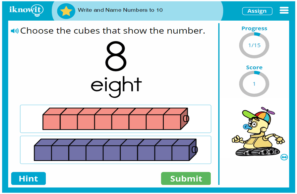 Kindergarten Write Recognize Identify Numbers to Ten Activity