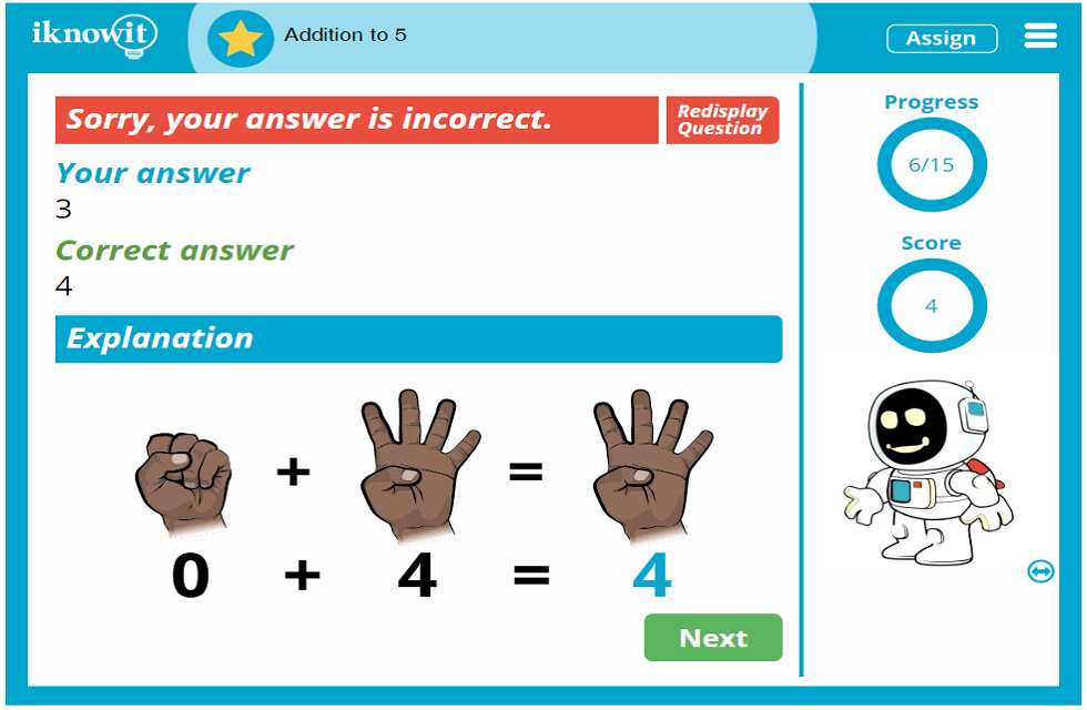 Kindergarten Addition up to 5 Activity